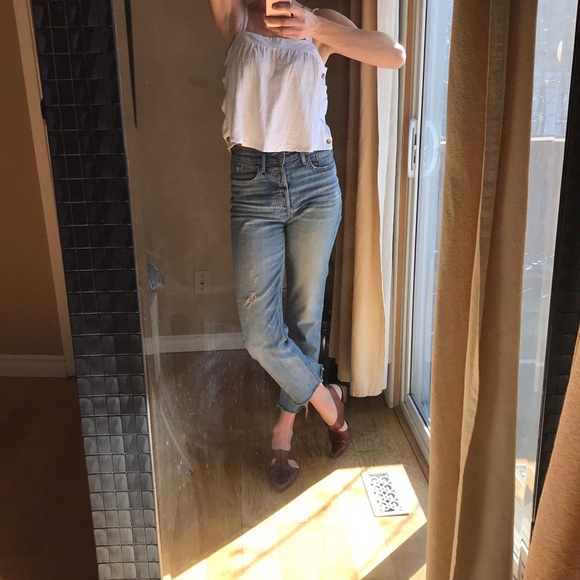 SOLD- Linen tank top - Picture 3 of 8